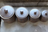 Small Canister with with Lid Stoneware Pottery