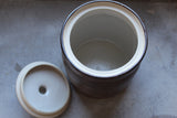 Medium Canister with with Lid Stoneware Pottery