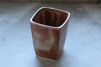 Square 8 oz Tumbler Stoneware Pottery