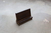 Stoneware Pottery Business Card Holder