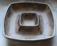 Square Chip and Dip Serving Tray