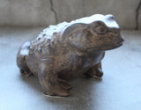 Stoneware Frog