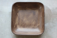 Large Square Serving Bowl Stoneware Pottery