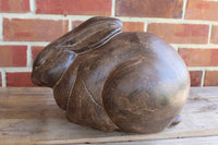 Large Stoneware Rabbit