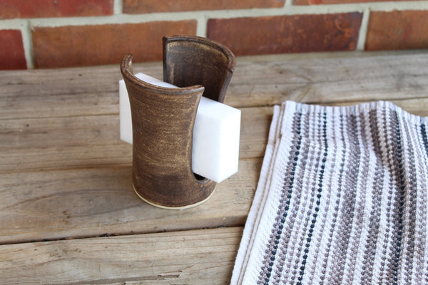 Stoneware Sponge Holder