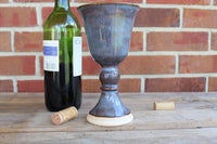 Stoneware Wine Goblet