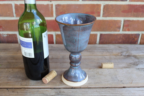 Stoneware Wine Goblet