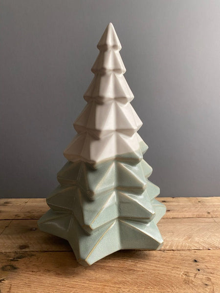 Modern Stoneware Christmas Tree