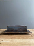 Stoneware Covered Butter Dish