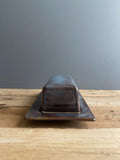 Stoneware Covered Butter Dish