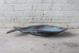 Stoneware Fish Serving Platter