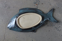 Stoneware Fish Serving Platter