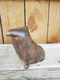 Stoneware Small Sitting Pig