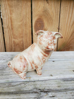 Stoneware Small Sitting Pig